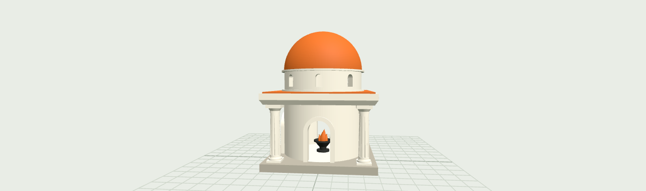 Modèle officiel de Temple
